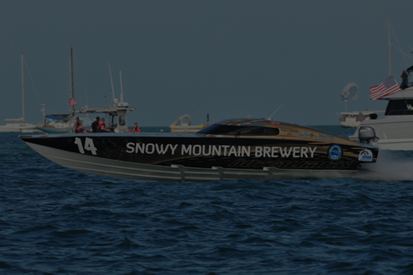 SMB Boat, Snowy Mountain Brewery Sports, Sponshorship